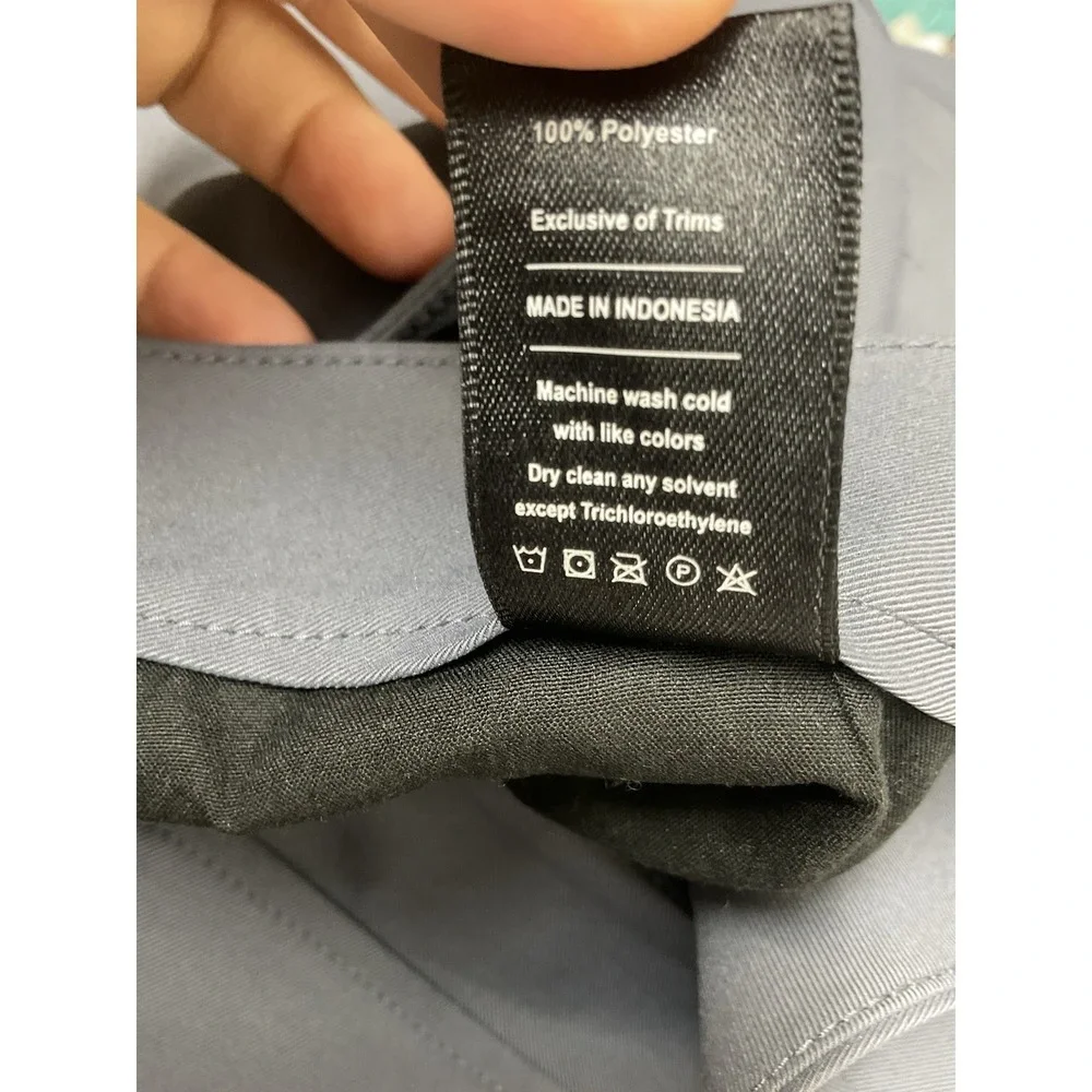 Public Rec Mens All Day Every Day Tech Performance Pants Gray Actual Size 36/26